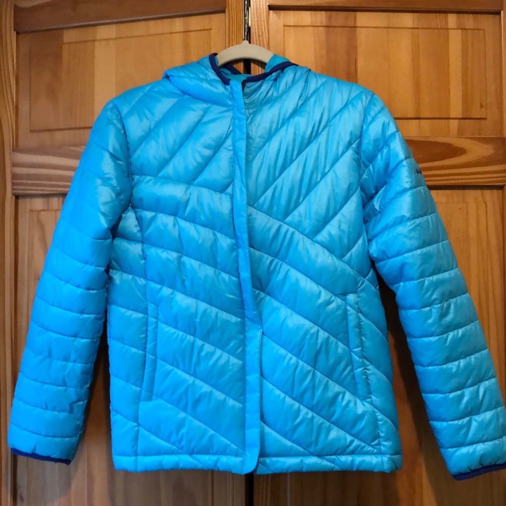 Columbia Girl’s Winter Jacket hoody, Large 14/16